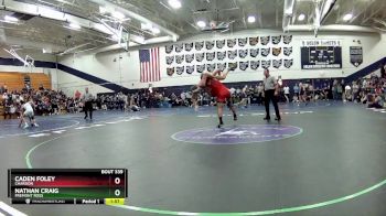 144 lbs Quarterfinal - Caden Foley, Chardon vs Nathan Craig, Fremont Ross