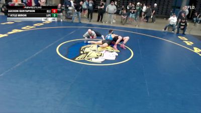 144 lbs Cons. Round 3 - Kyle Miron, Unattached vs Jaxxon Gustafson, Unattached