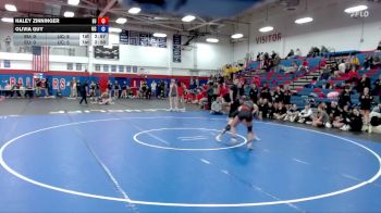 110 lbs Finals (2 Team) - Olivia Guy, Ursinus vs Haley Zinninger, Emmanuel University