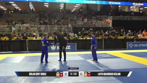 Laith Mahmoud Keilani vs Nolan Grey Noble 2025 Pan Kids Jiu-Jitsu IBJJF Championship