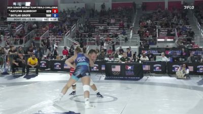 72 kg 3rd Place Match - Kaylynn Albrecht, USOPTC/ TMWC vs Skylar Grote, TMWC