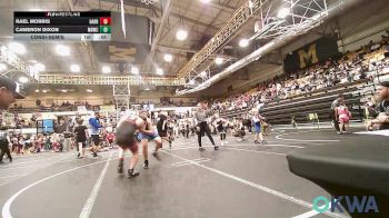 160-HWT lbs Consolation - Rael Morris, Harrah Little League Wrestling vs Cameron Dixon, Mustang Bronco Wrestling Club