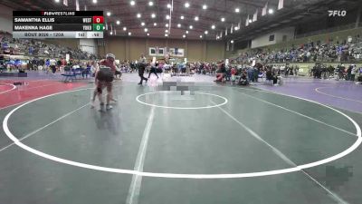 120A Champ. Round 1 - Samantha Ellis, Hinton vs Makenna Hage, Lee`s Summit West