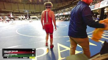 190 lbs Placement (16 Team) - Willaim Taylor, Kempsville vs Logan Kostyal, Mathews