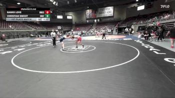 184 lbs 1st Place Match - Christian Smoot, Unattached vs Banks Love, Western Wyoming Community College