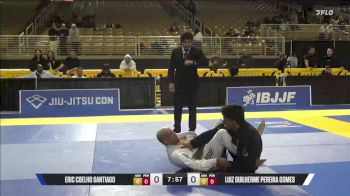 Luiz Guilherme Pereira Gomes vs Eric Coelho Santiago 2025 Pan Jiu Jitsu IBJJF Championship