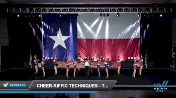 Cheer-riffic Techniques - Tail Feathers [2022 L2 Junior Day 2] 2022 American Cheer Power Galveston Showdown DI/DII