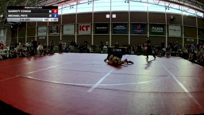 215 lbs Garrett Cowan, North Dakota vs Michael Frye, Arkansas