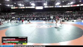 132 lbs Champ. Round 1 - Alejandro Fernandez, Sunnyside vs Tracston Santos, Mt. View