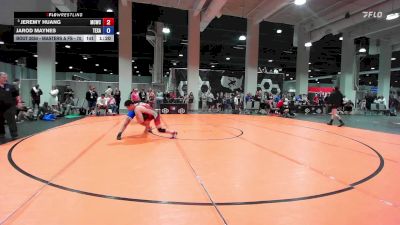 Masters A FS - 70 lbs Champ. Round 2 - Jeremy Huang, Mad Cow Wrestling Club vs Jarod Maynes, Texas