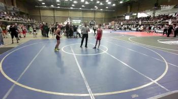 116 lbs Quarterfinal - Landon Lockhart, Kremmling Mustangs vs Zach Benson, Western Colorado WC