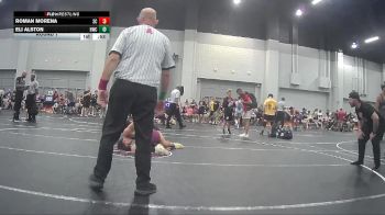 130 lbs Round 1 - Eli Alston, Heard Wrestling Club vs Roman Morena, Morris Fitness