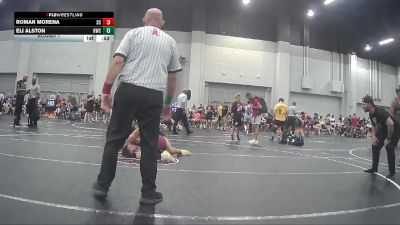 130 lbs Round 1 - Eli Alston, Heard Wrestling Club vs Roman Morena, Morris Fitness