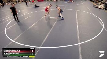 145 lbs Quarterfinal - Carson Carlbom, Minnesota vs Zachary Davidson, Northwest Wrestling Club