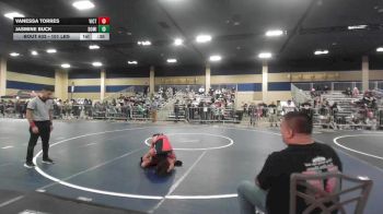 101 lbs Consi Of 8 #2 - Vanessa Torres, Victory Wrestling-Central WA vs Jasmine Buck, Dominate WC