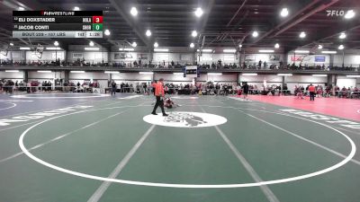 157 lbs Round Of 32 - Eli Doxstader, Holand Patent vs Jacob Conti, Shoreham-wading River