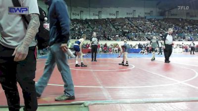 88 lbs Round Of 64 - Mac Boso, Team Choctaw vs Mason Gillespie, Shawnee Middle School