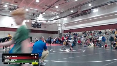 42-46 lbs Semifinal - Ronin Koeth, North Hardin WC vs Quincy Smith, Avon WC