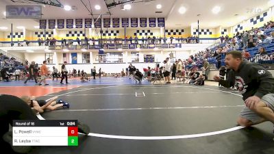 46 lbs Consi Of 16 #1 - Jax Miller, Broken Arrow Wrestling Club vs Boston Roberts, Pryor Tigers