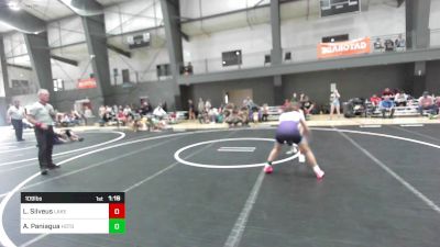 109 lbs Semifinal - Layla Silveus, Lake Stevens WC vs Aileen Paniagua, Hotshots Wrestling