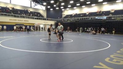 141 lbs Champ. Round 1 - Lucas Long, Rio Hondo vs Aaron Lopez, Santa Ana College