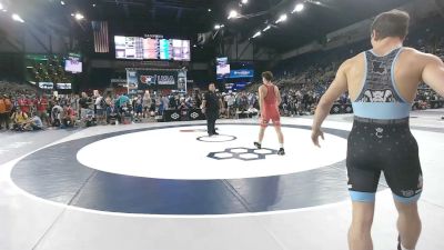 150 lbs Champ. Rd Of 128 - Gunnar Ortiz, Arizona vs Dominic Ruggieri, Louisiana