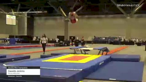 Cassidy Jenkins - Double Mini Trampoline, Rocky Mountain - 2021 USA Gymnastics Championships