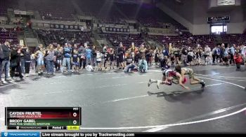 70 lbs Quarterfinal - Cayden Fruetel, Team Grand Valley Elite vs Brody Gabel, Pikes Peak Warriors Wrestling