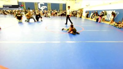 45 lbs Round 2 - Keanu Gacuma, Reign WC vs Max Luna, Cal Grapplers Wrestling Club
