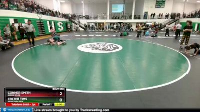 138F Round 1 - Conner Smith, Green River vs Colter Tims, Mountain View