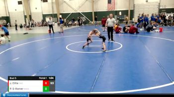 50 lbs Round 2 (8 Team) - Joey Citta, Columbus Wrestling Organization vs Peyton Schultz-Ramer, Kearney Matcats - Gold