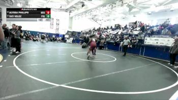 235 lbs 7th Place Match - Alyssa Phillips, Covina vs Tati Velez, Foothill (Santa Ana)
