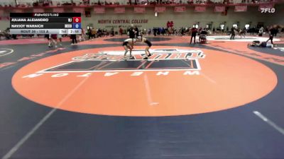 103 A Champ. Round 1 - Juliana Alejandro, William Jewell College vs Navjot Waraich, Menlo College