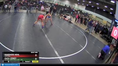 135 lbs 7th Place Match - Makenzee Neal, Montana vs Faith Vondy, Victory Wrestling Club - VTC