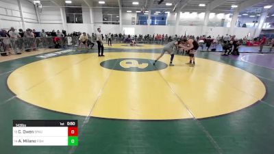 143 lbs Consi Of 16 #2 - Colby Owen, Spaulding VT vs Alphonse Milano, Fisheye WC