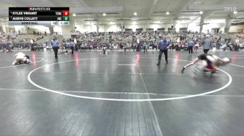 82 lbs Semifinal - Kylee Vinsant, Dandridge Wrestling Club vs Aubyn Collett, Joelton Wrestling Club