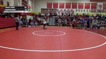 175 lbs 3rd Place Match - Marcus Bear, South Tama County vs Brady Grier, Williamsburg