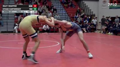 189 lbs Final - Riley Shaffer, Norwin vs Ethan Cartwright, Franklin Regional