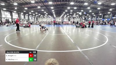 138 lbs Rr Rnd 2 - Eden Knight, Indiana Outlaws Pink vs Hayden Mullins, Buccaneers WC