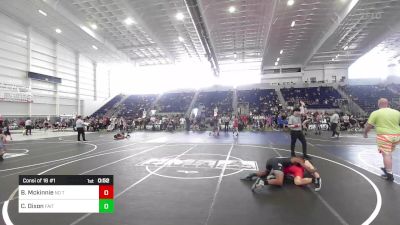 157 lbs Consi Of 16 #1 - Bennett Mckinnie, No Team vs Cody Dixon, Faito Wc