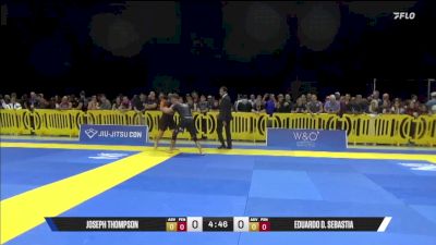 Eduardo D. Sebastia vs Joseph Thompson 2025 Pan IBJJF Jiu-Jitsu No-Gi Championship