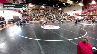 100 lbs Cons. Round 2 - Adison Penfeild, Big Piney vs Tana Williams, Lyman