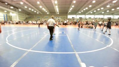 75 lbs Round Of 16 - Matthew Bly, Mat Assassins Gray vs Lucas Rubish, All-American Wrestling Club Red