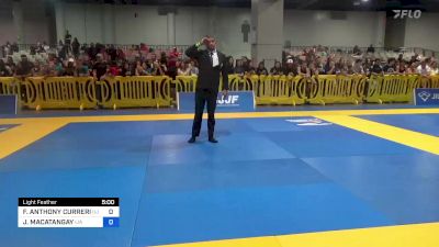 FRANK ANTHONY CURRERI FORZA vs JEFF MACATANGAY 2023 American National IBJJF Jiu-Jitsu Championship