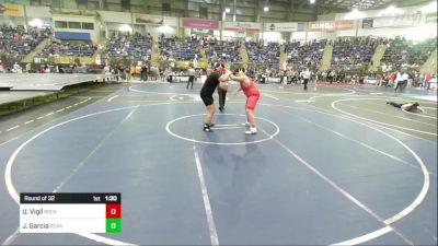 Round Of 32 - Uriah Vigil, Rocky Ford vs Juan Garcia, Kearney Middle School