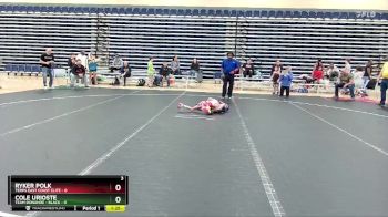 48 lbs Finals (8 Team) - Ryker Polk, Terps East Coast Elite vs Cole Urioste, Team Donahoe - Black