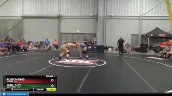 152 lbs Round 3 (8 Team) - Allison King, Kansas vs Taya Hunt, Oklahoma