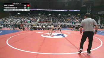 3A-126 lbs Cons. Round 2 - Teague Duncan, Buffalo vs Skylen Smith, Torrington
