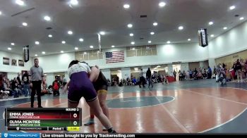 132 lbs Round 2 - Emma Jones, Cowan Wrestling Club vs Olivia Mcintire, Hobart Wrestling Club