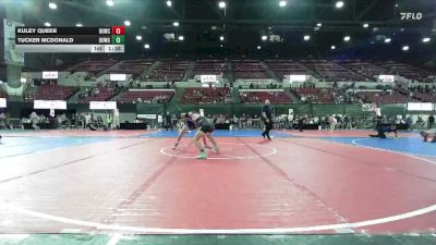 123 lbs Champ. Round 2 - Tucker McDonald, Powell Wrestling Club vs Kuley Queer, Butte Wrestling Club